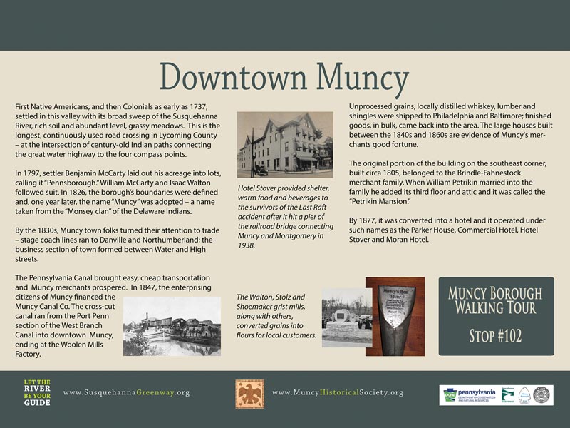 Muncy Borough Walking Tour by Muncy Historical Society