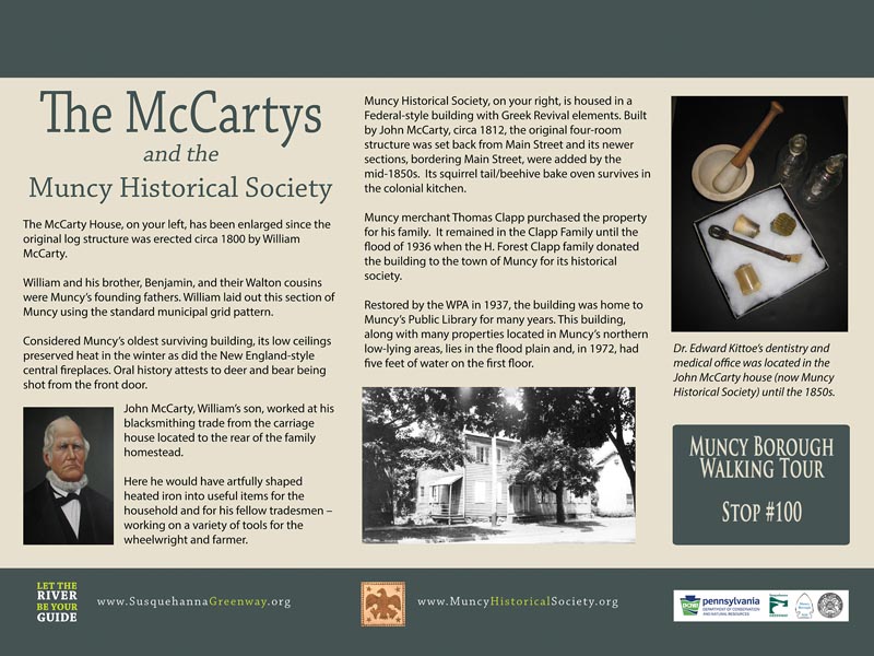 Muncy Borough Walking Tour by Muncy Historical Society