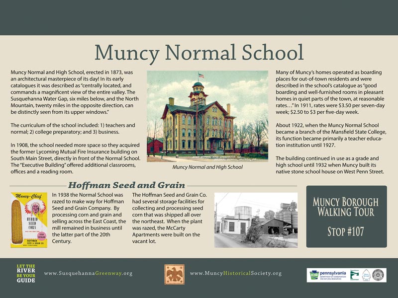 Muncy Borough Walking Tour by Muncy Historical Society