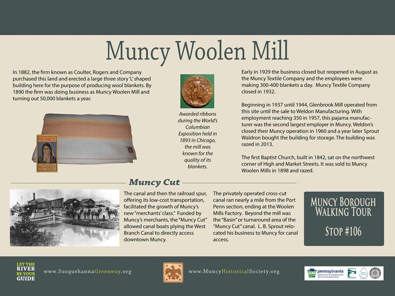 Muncy Borough Walking Tour by Muncy Historical Society