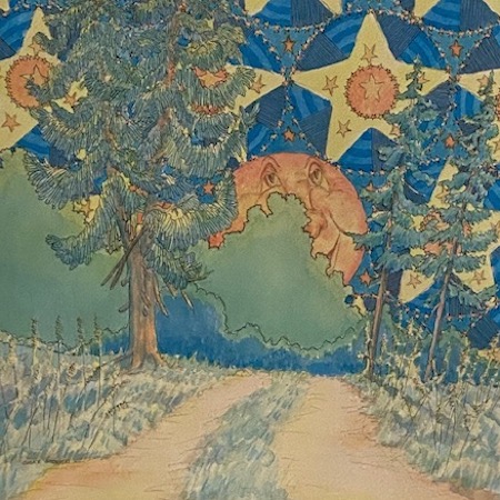 Bruce Storm at Muncy Historical Society Art Show