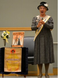 MHS - American women’s suffrage leader